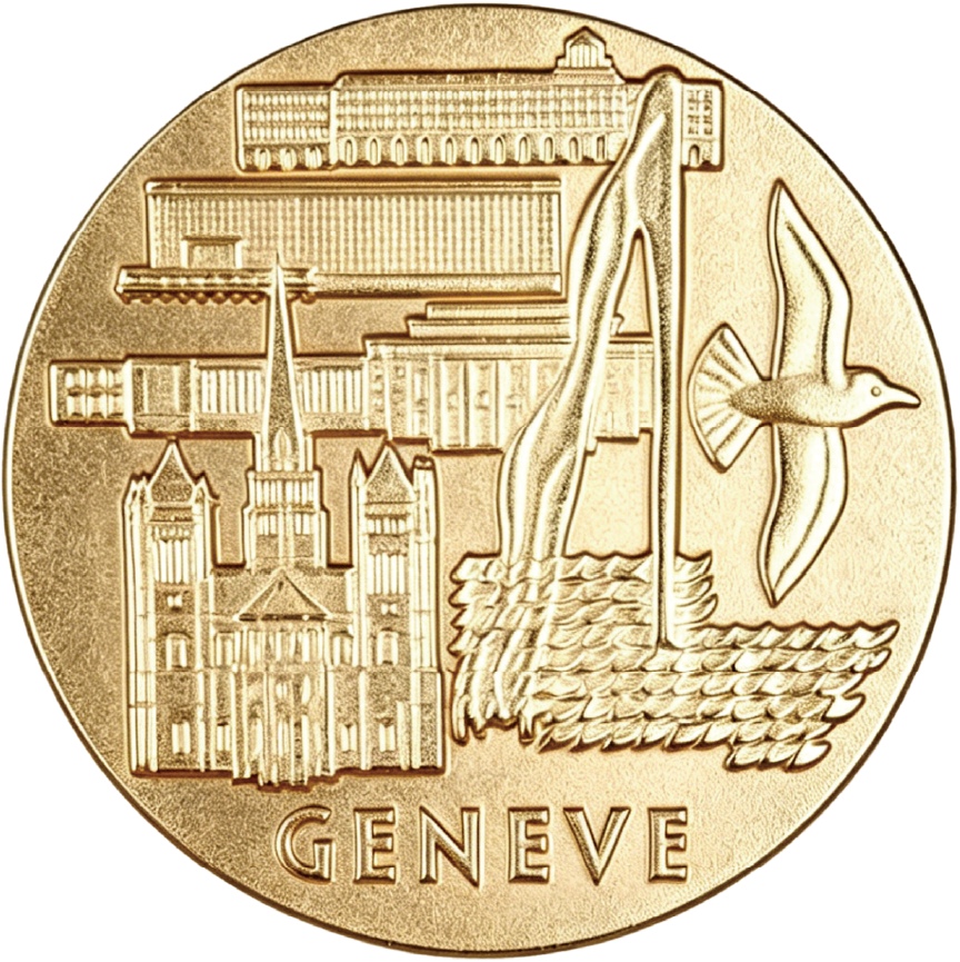 Award medal from the Geneva International Exhibition of Inventions