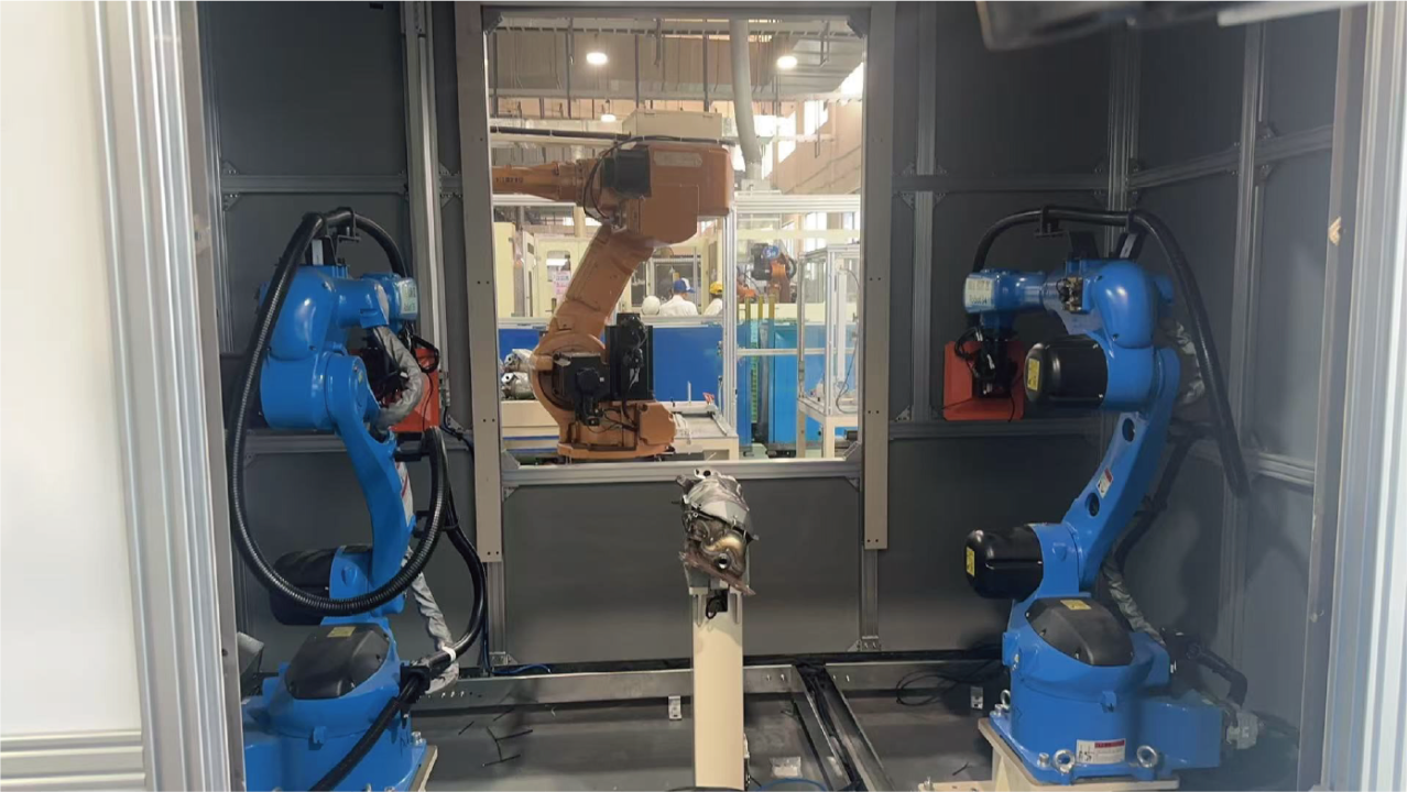 High-cycle online full inspection matching line speed